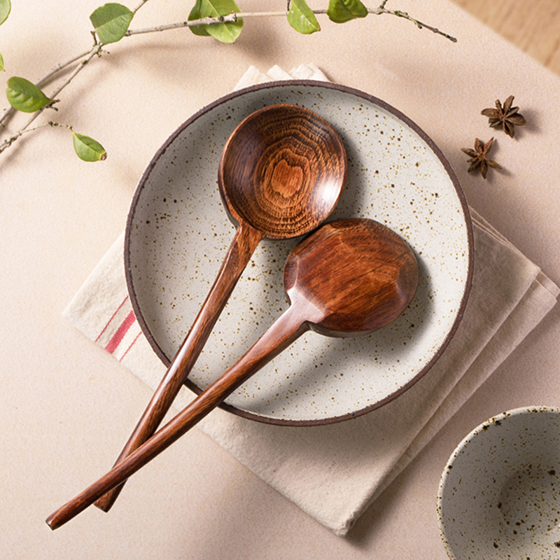 Wooden Spoon With Long Handle  - Home Cooking Japanese recension och pris