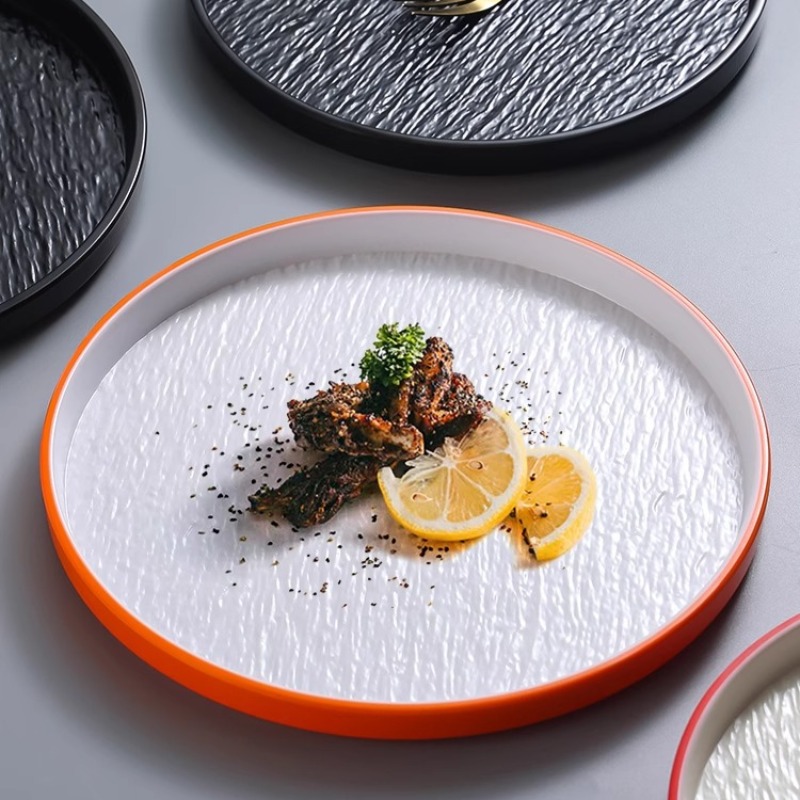 Modern Round Stone Melamine St - Home Cooking Japanese recension och pris